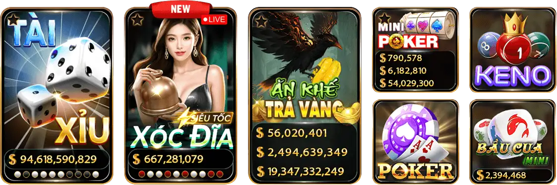 Top Games tại Hitclub